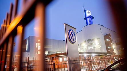 Blick auf das VW-Werk Osnabr&uuml;ck.