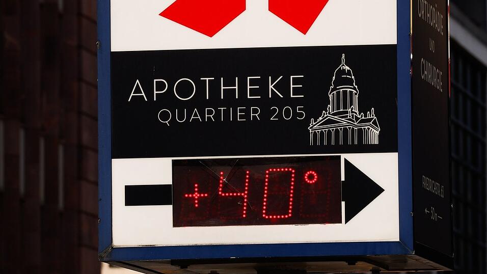 In der letzten Juniwoche stiegen die Temperaturen in Deutschland stark an (Archivbild). In der letzten Juniwoche stiegen die Temperaturen in Deutschland stark an (Archivbild).