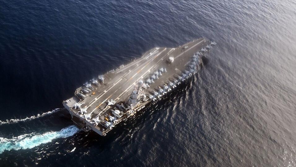 Medienberichten zufolge soll der Flugzeugtr&auml;ger &laquo;U.S.S. Gerald R. Ford&raquo; die milit&auml;rische Pr&auml;senz der USA im Nahen Osten verst&auml;rken. (Archivbild)