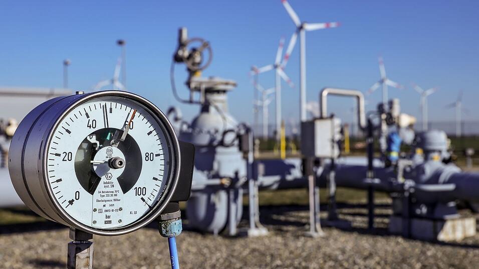 Wie voll werden Deutschlands Gasspeicher? Hier der Blick auf eine Speicheranlage im Jahr 2022. Wie voll werden Deutschlands Gasspeicher? Hier der Blick auf eine Speicheranlage im Jahr 2022.