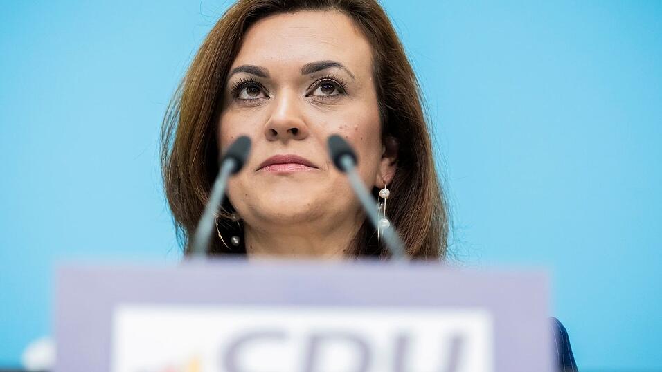 Die neue CDU-Generalsekretärin bezieht Position. Die neue CDU-Generalsekretärin bezieht Position.