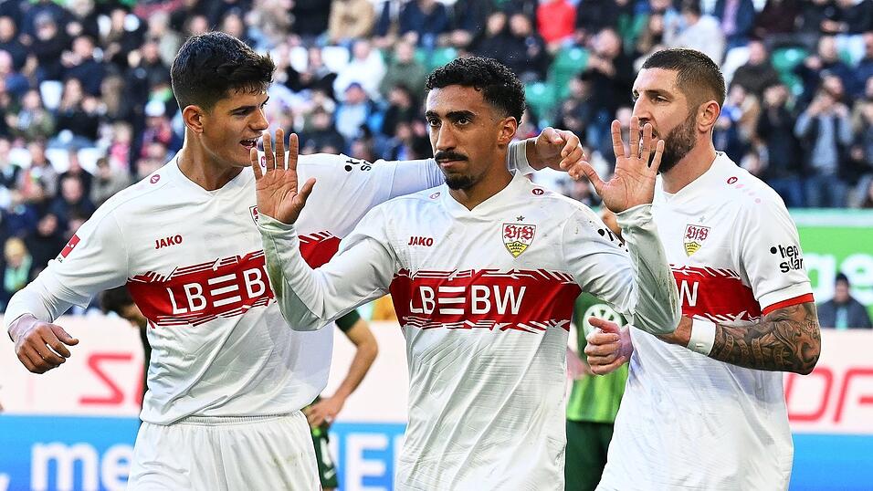 Der Ex-Wolfsburger Tiago Tomas verzichtete auf exzessiven Jubel nach seinem Tor gegen den VfL