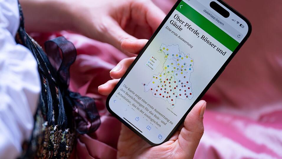 Nutzer der App «DaBay» können rund 800 Fragen beantworten und erhalten zudem Informationen rund um den Dialekt in Bayern. (Illustration) Nutzer der App «DaBay» können rund 800 Fragen beantworten und erhalten zudem Informationen rund um den Dialekt in Bayern. (Illustration)