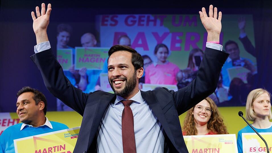 Auf ihm ruhen die Hoffnungen der FDP: Martin Hagen.