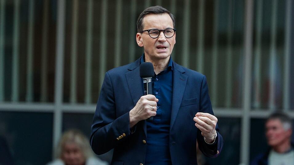 Polens Ex-Regierungschef Mateusz Morawiecki ließ es auf eine Machtprobe mit dem Parteivorsitzenden Jaroslaw Kaczynski ankommen. (Archivbild) Polens Ex-Regierungschef Mateusz Morawiecki ließ es auf eine Machtprobe mit dem Parteivorsitzenden Jaroslaw Kaczynski ankommen. (Archivbild)