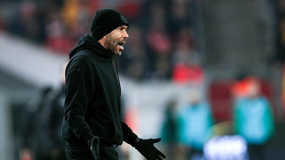 Fortuna-Coach Thioune war unzufrieden mit seinem Team.