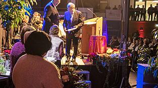 Die Ehrung verdienter Persönlichkeiten gehört zum Jahresempfang des Landkreises dazu.