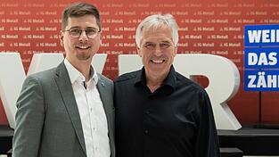 Rico Irmischer (links) soll zum Jahreswechsel auf Horst Ott folgen.