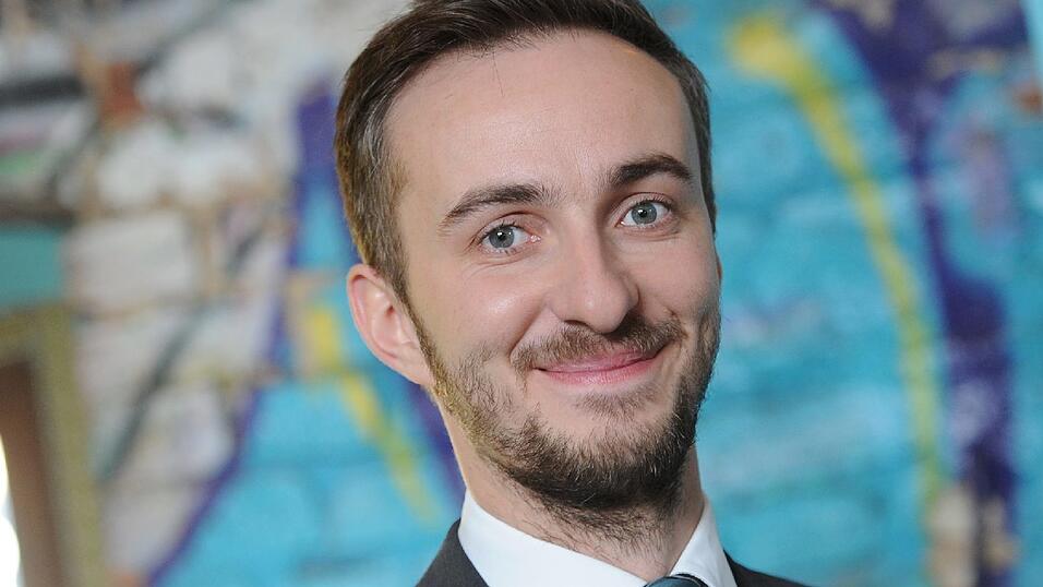 Der Moderator Jan Böhmermann