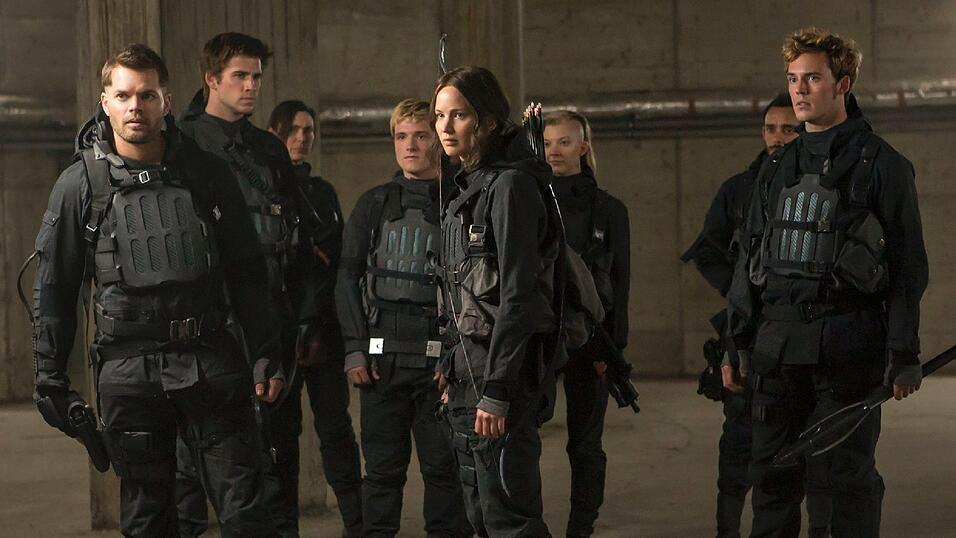 Das Bild zeigt eine Szene aus 'Tribute von Panem - Mockingjay 2'.
