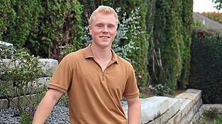 Weihnachten verbringt Max Pesé zu Hause in Geisenhausen. Weihnachten verbringt Max Pesé zu Hause in Geisenhausen.