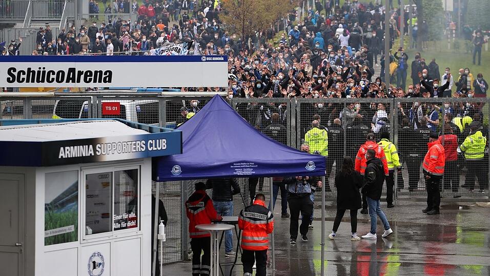 Arminia Bielefeld - SC Freiburg (Sa., 15.30 Uhr): Geplante Auslastung: 13.750, Kapazität: 26.515 Arminia Bielefeld - SC Freiburg (Sa., 15.30 Uhr): Geplante Auslastung: 13.750, Kapazität: 26.515