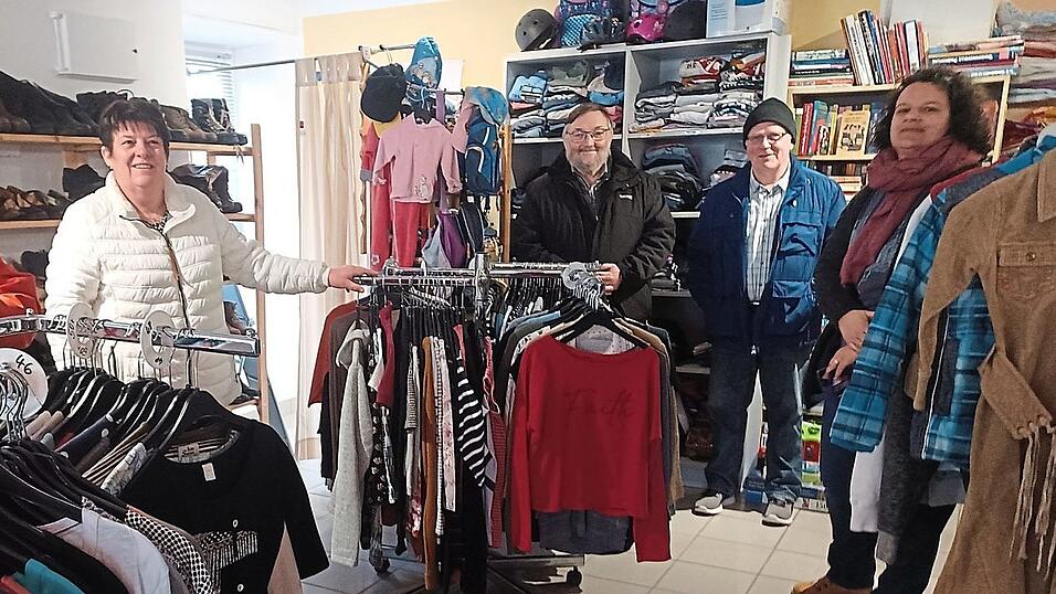 Das Angebot im Kleiderstadl überraschte die Besucher. Das Angebot im Kleiderstadl überraschte die Besucher.