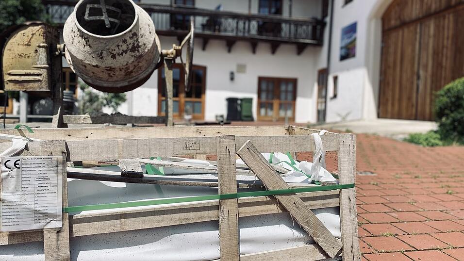 Momentan ist der frühere Augustlhof eine Baustelle.