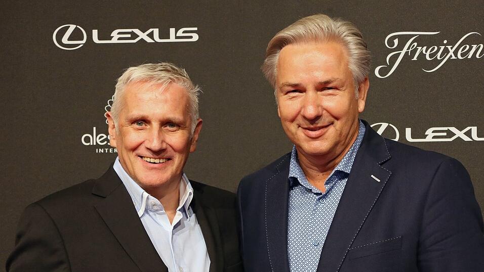 Klaus Wowereit und sein langj&auml;hriger Partner J&ouml;rn Kubicki im Jahr 2015. Kubicki starb 2020. (Archivbild)