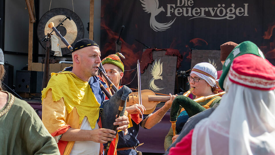 Am Samstag fand in Winzer das Burgfest statt.