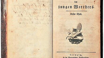 Die erste Fassung von Goethes 'Die Leiden des jungen Werthers' ist 1774 erschienen.