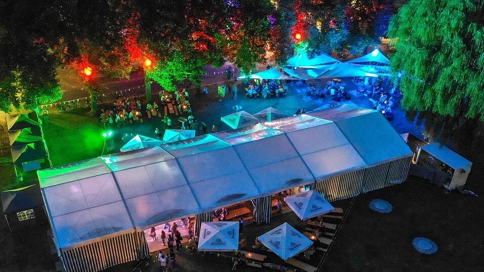 Das Openair von oben.