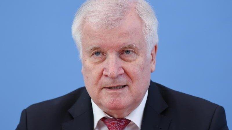 Bundesinnenminister Horst Seehofer während einer Pressekonferenz Ende Mai in Berlin. Bundesinnenminister Horst Seehofer während einer Pressekonferenz Ende Mai in Berlin.