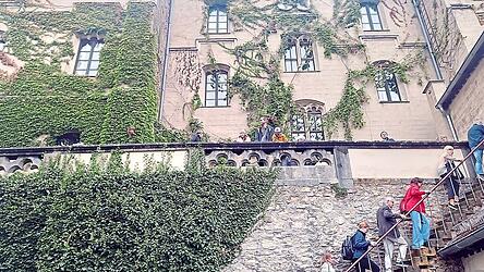 Besichtigung der k&ouml;niglichen Villa.