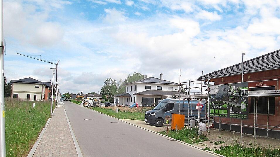 Flei&szlig;ig gebaut wird aktuell in der Marktgemeinde Wallersdorf.