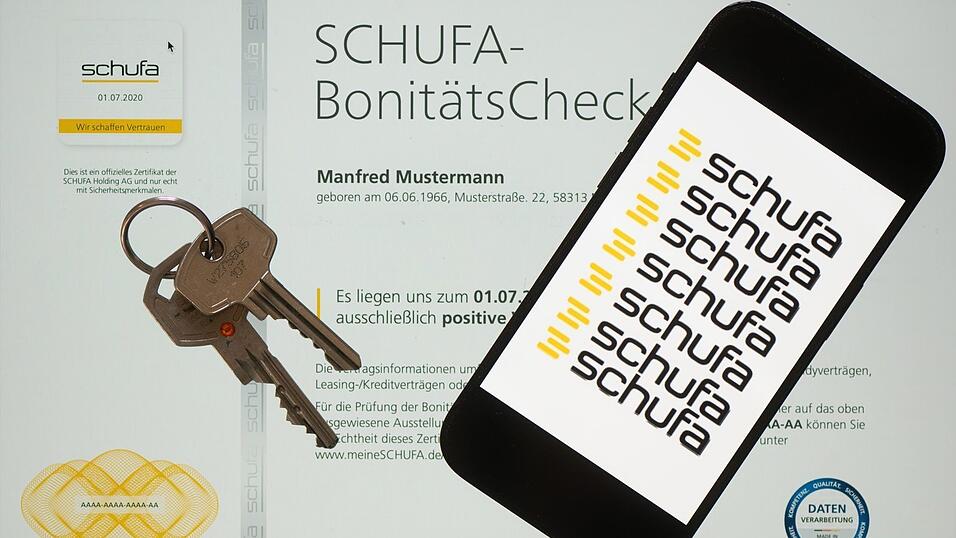Die Berechnungen der Schufa sind f&uuml;r Banken, Onlineh&auml;ndler, Mobilfunkanbieter, Autoh&auml;user und Energielieferanten ein wichtiger Ma&szlig;stab, wenn es um Vertr&auml;ge oder Kredite geht. (Symbolbild)
