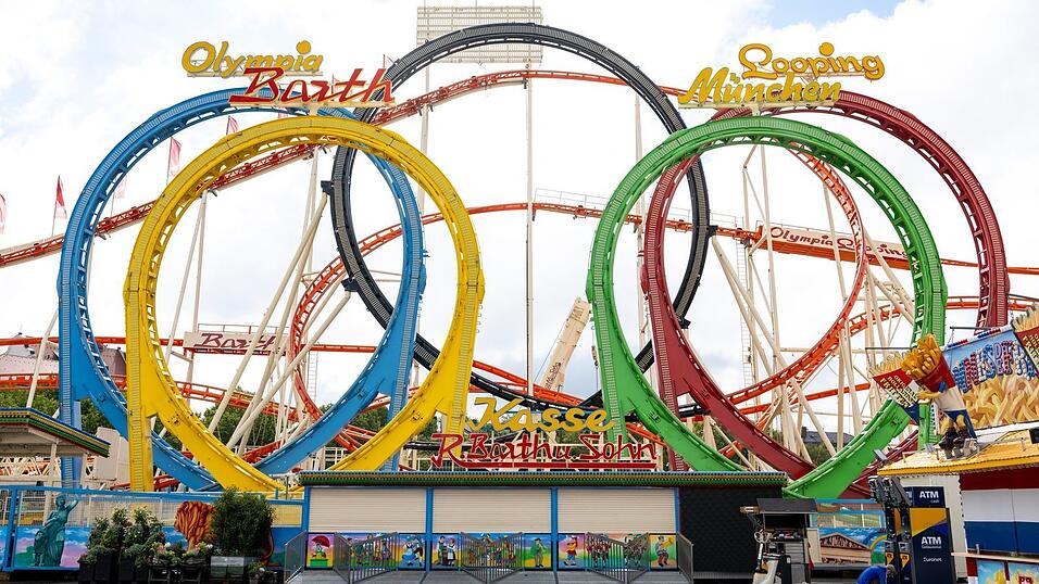 Die Achterbahn «Olympia-Looping» prägt seit Jahrzehnten das Bild der Wiesn. (Archivbild) Die Achterbahn «Olympia-Looping» prägt seit Jahrzehnten das Bild der Wiesn. (Archivbild)
