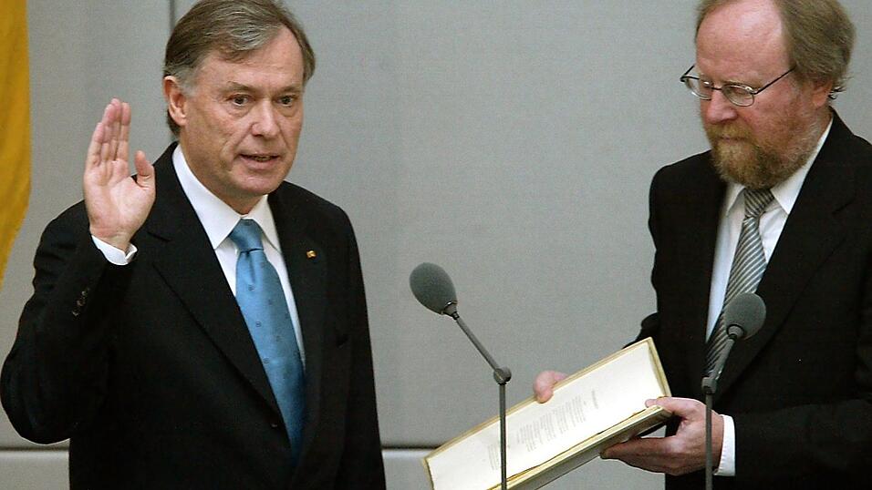 Zum ersten Mal wurde Köhler 2004 zum Bundespräsidenten gewählt. (Archivbild) Zum ersten Mal wurde Köhler 2004 zum Bundespräsidenten gewählt. (Archivbild)
