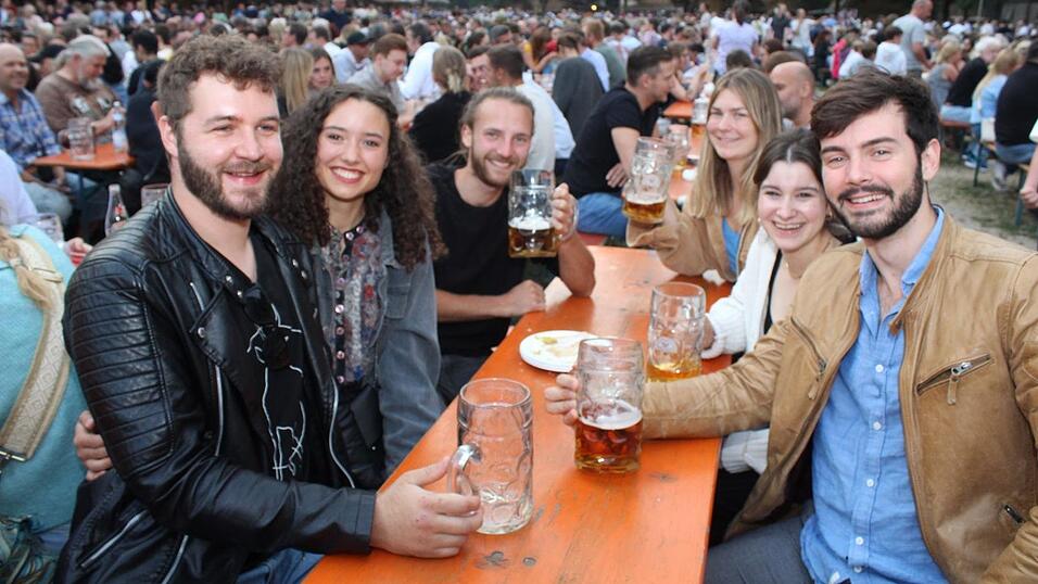Der Zehrplatz war am Freitag, 21. Juli, gut besucht.