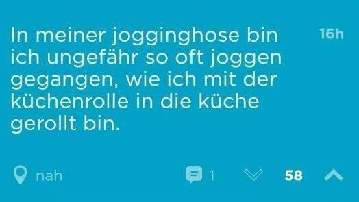 Beispiele für die App 'Jodel'. Beispiele für die App 'Jodel'.