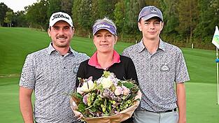 Dominierten die Clubmeisterschaften: Maximilian Heller, Sabine Hess und Leopold Hess.