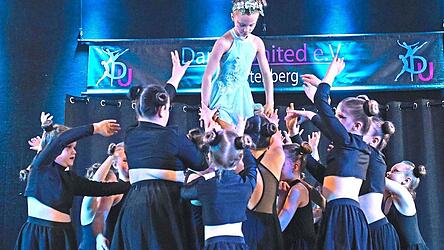 Die Crazy Stars aus Zustorf waren mit einer gro&szlig;en Truppe gekommen.