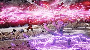 Spektakulär sehen die Kämpfe in 'Jump Force' auf jeden Fall aus: Etwa, wenn 'Dragon Ball' Held Son Goku auf seinen Erzfeind Freeza trifft.