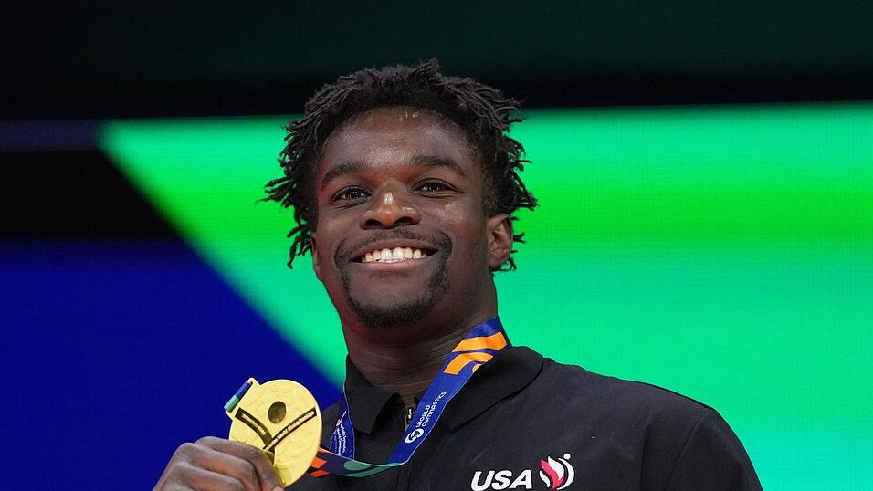 Gold am Boden: Frederick Richards.