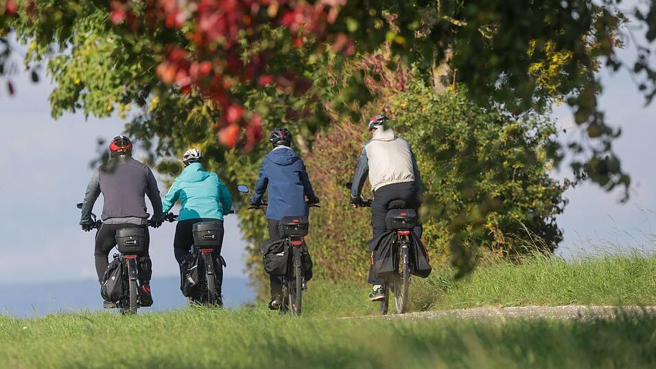 Radfahren im Herbst Radfahren im Herbst