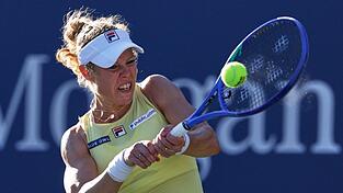 Laura Siegemund steht beim Turnier in Wuhan überraschend im Viertelfinale.