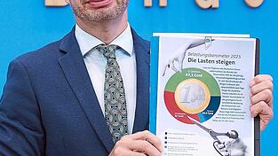 Rainer Holznagel bezeichnet die hohe Verschuldung der Bundesregierung als „fragwürdig und äußerst kritisch“.