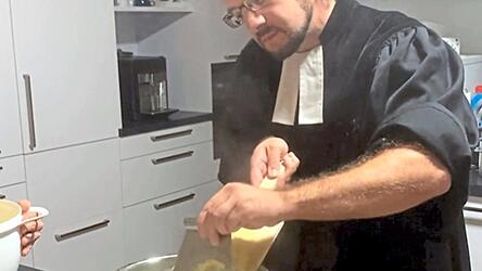 Heiko Seeburg ist evangelischer Pfarrer und sorgt aktuell mit seiner Käsespätzle-Aktion für Aufsehen. Diese findet am 20. Dezember in Fessenheim statt.
