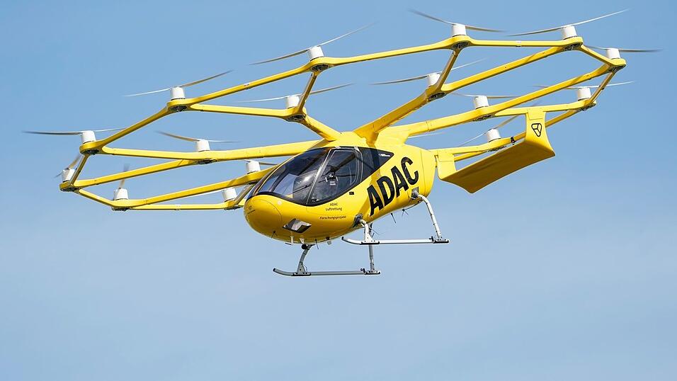 In Deutschland arbeitet Volocopter mit der ADAC-Luftrettung zusammen. (Archivbild)