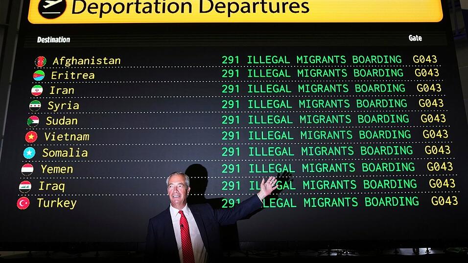 Reform UK hat Abschiebungen im großen Stil angekündigt.