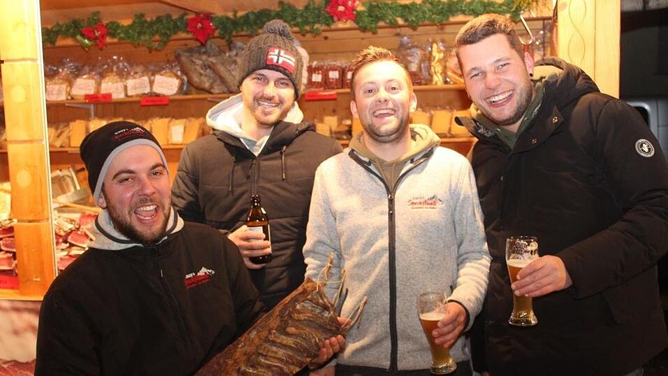 Weihnachtszeit am Christkindlmarkt und bei der H&uuml;ttengaudi in Landshut.