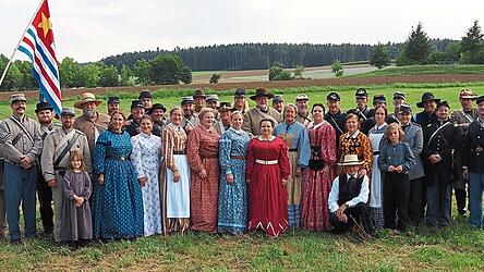 Der Verein „20th Louisiana Volunteer Infantry“ ließ die Geschichte aufleben.