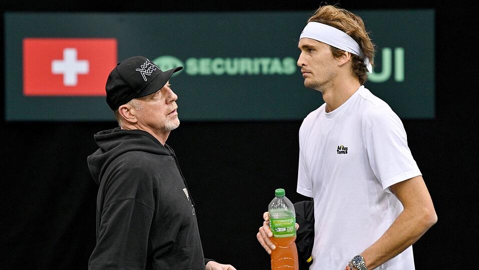 Tennis-Legende Boris Becker w&uuml;nscht sich mehr Kampfgeist bei Alexander Zverev. (Archivbild)