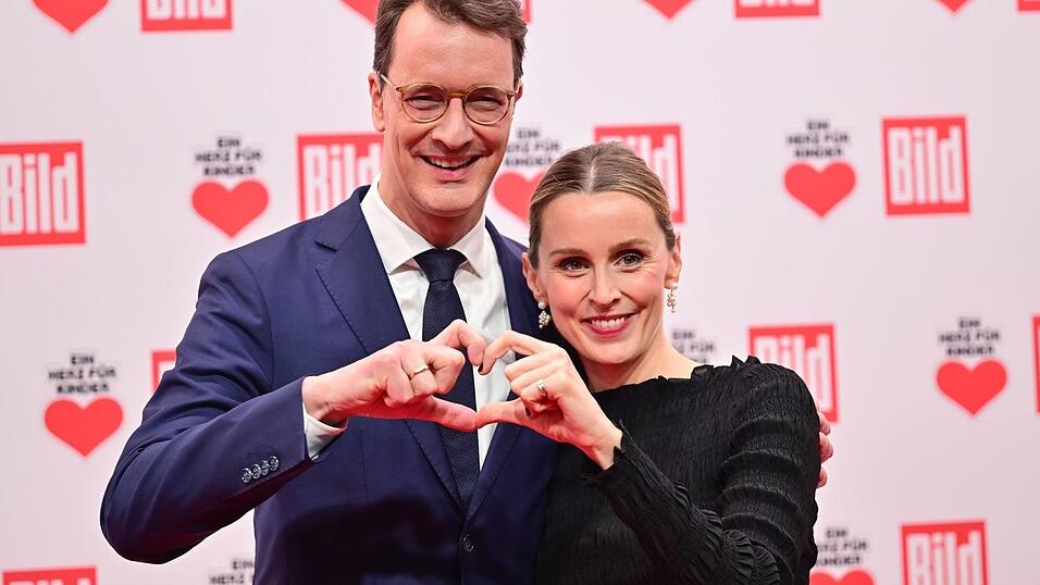 Hendrik W&uuml;st (CDU) und seine damals noch schwangere Frau Katharina bei der Gala &laquo;Ein Herz f&uuml;r Kinder&raquo; (Archivfoto)