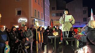 Klimaprotest in Regensburg. Klimaprotest in Regensburg.
