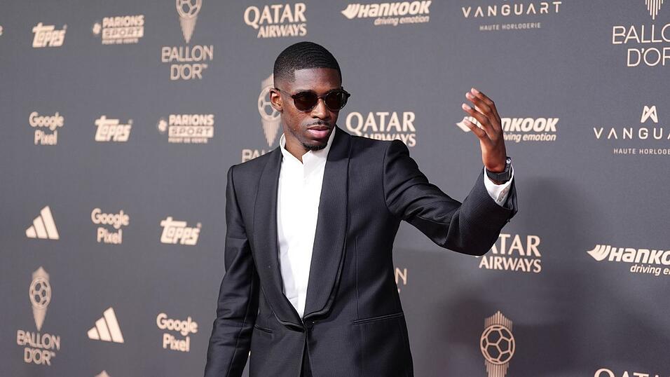 Gewinner des Goldenen Balls: Ousmane Dembélé von Paris Saint-Germain.