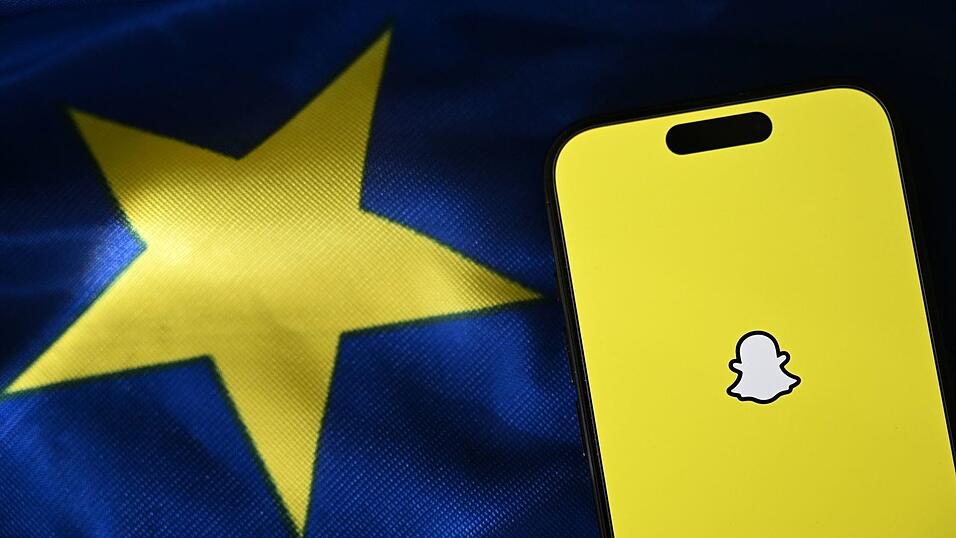 Die EU-Kommission nimmt Snapchat in den Blick. (Symbolbild)