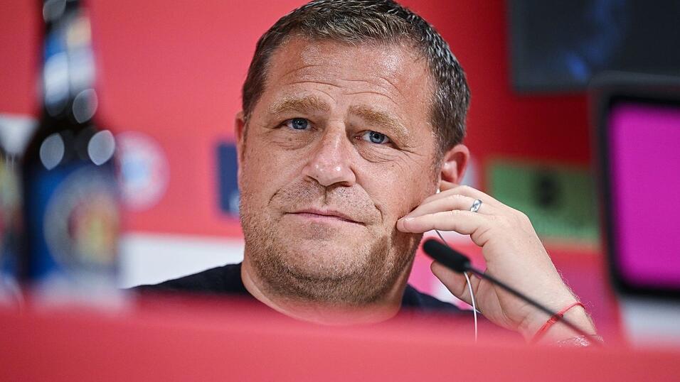 Spricht &uuml;ber die M&uuml;nchner Planungen: Sportvorstand Max Eberl. (Archivbild)