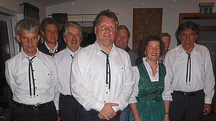 Bei der Versammlung der Waldsch&uuml;tzen wurde auch die Vorstandschaft neu gew&auml;hlt.