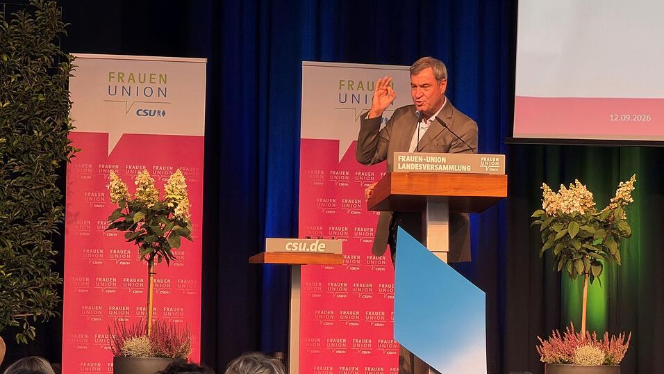 Bayerns Ministerpräsident Markus Söder blickte vor allem auf die politische Lage nach den jüngsten Wahlen. Bayerns Ministerpräsident Markus Söder blickte vor allem auf die politische Lage nach den jüngsten Wahlen.